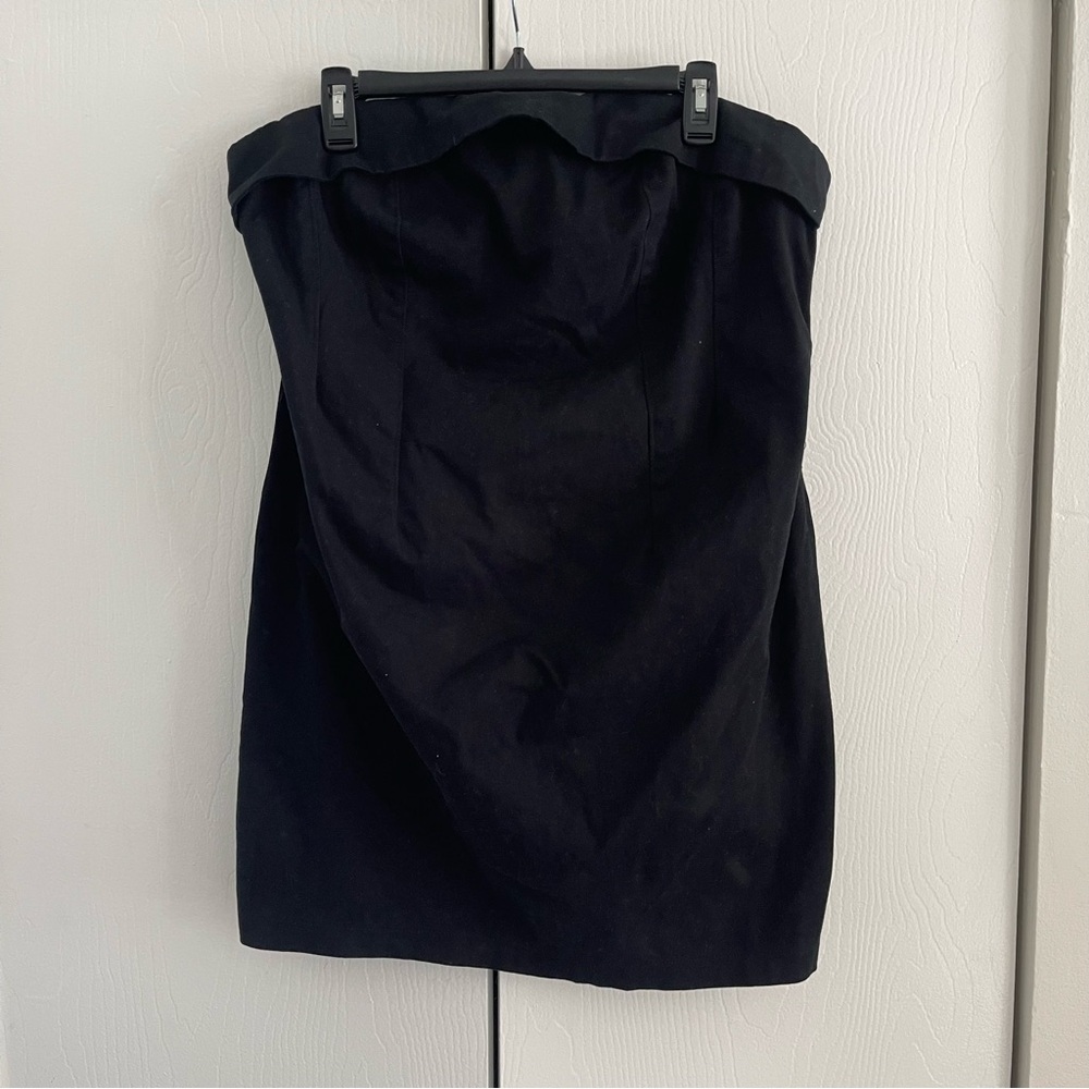 Wild Fable Black Strapless Dress